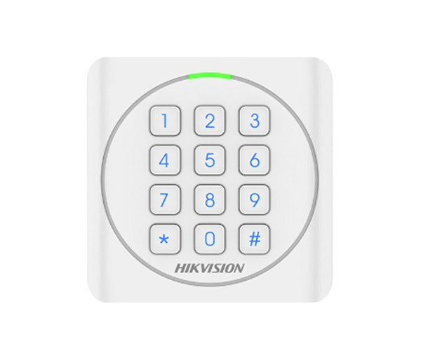 【?？低旾C密碼門禁讀卡器】?？低旽IKVISION數(shù)字鍵盤門禁IC讀卡器DS-K1801MK