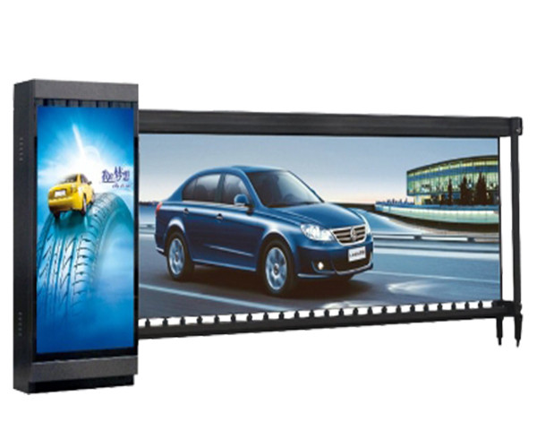 【?？低晱V告道閘】海康威視HIKVISION擋車(chē)器廣告道閘NP-TMG4AG-DL(3米左向6秒)
